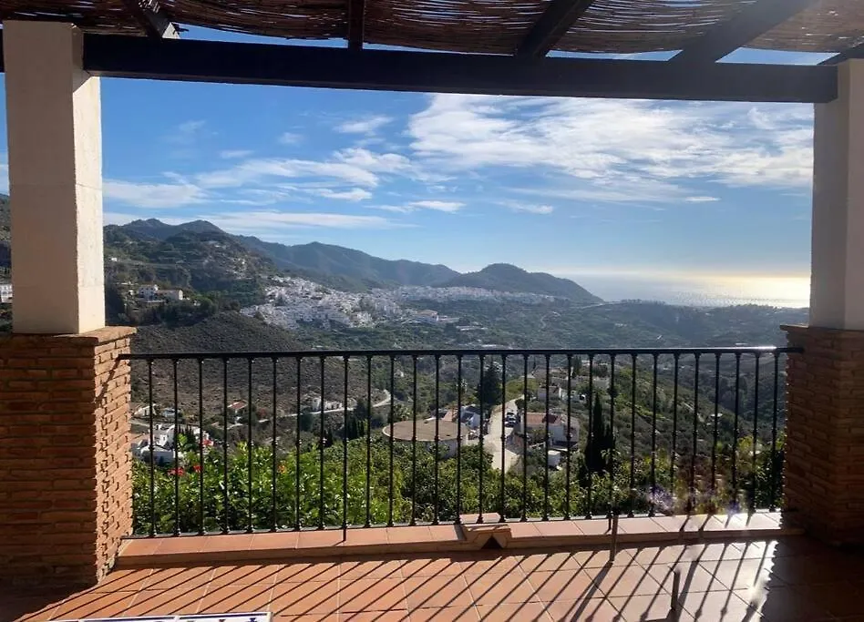 Villa En Frigiliana Con Piscina, Jacuzzi Y Espectaculares Vistas 0*,